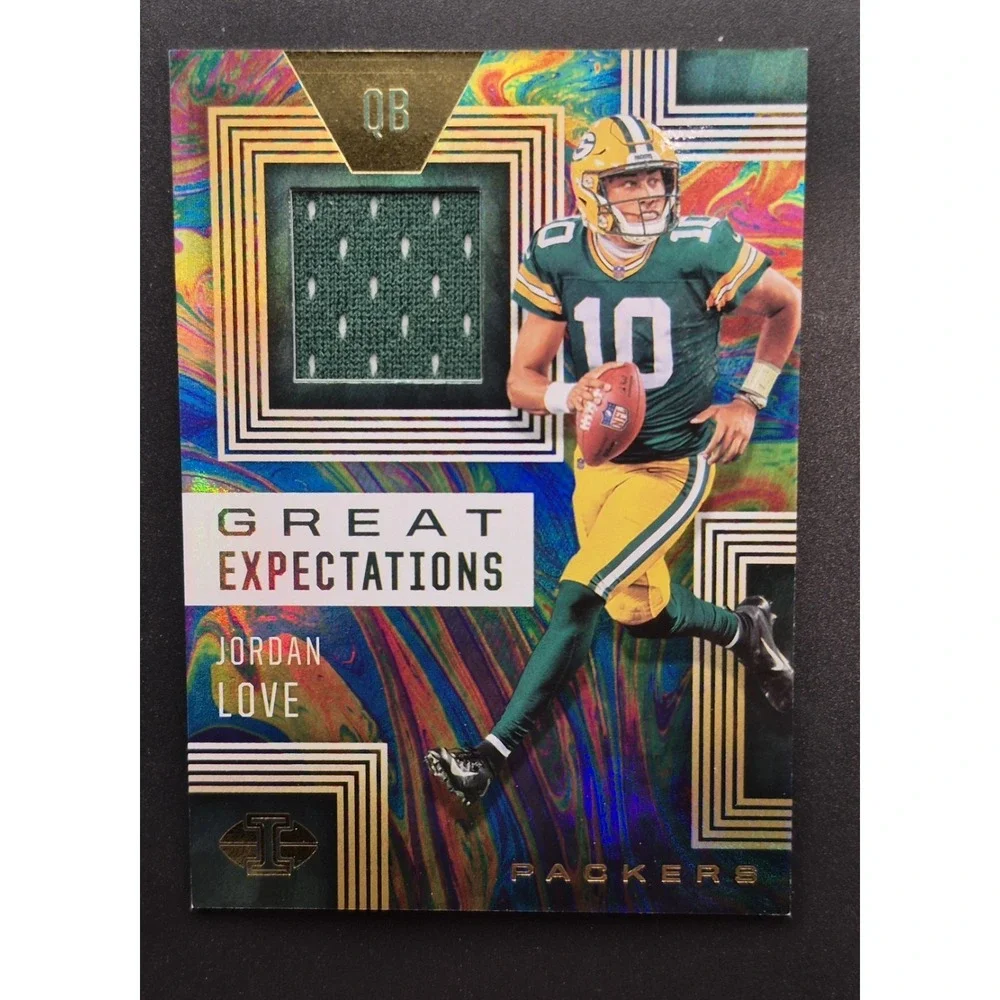 2020 Panini Illusions Jordan Love #GE4 Great Expectations‎ (RC) (MEM) Packers